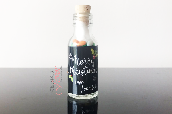 Berry Merry Xmas Potion Bottles