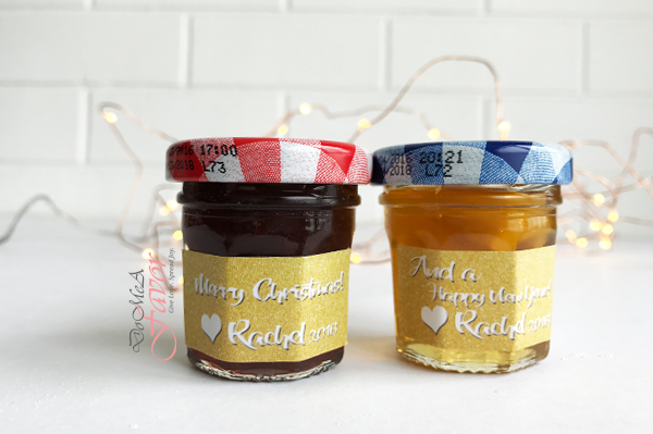 Glittery Love Bonne Maman Jam/Honey