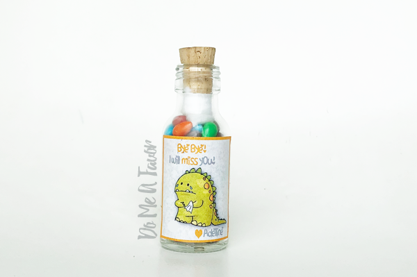 Sad Dino Farewell Bottle