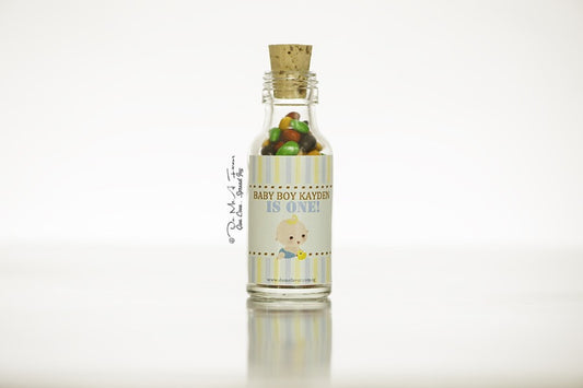 Hey Baby Boy Potion Bottles