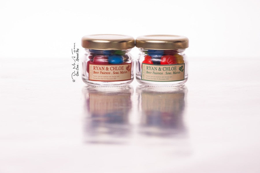 Best Friends, Soulmates Classic Mini Jam Bottles