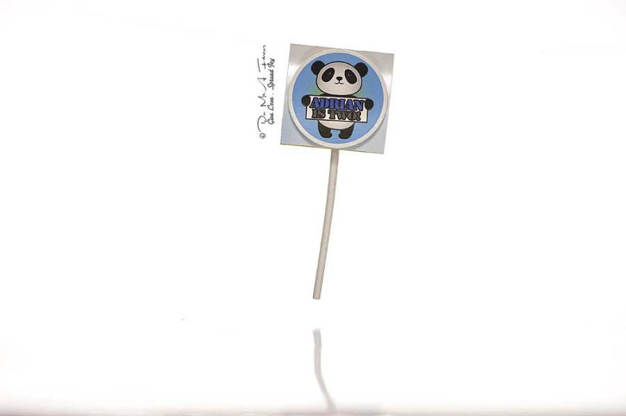 Poosh the Panda Organic Lollipops