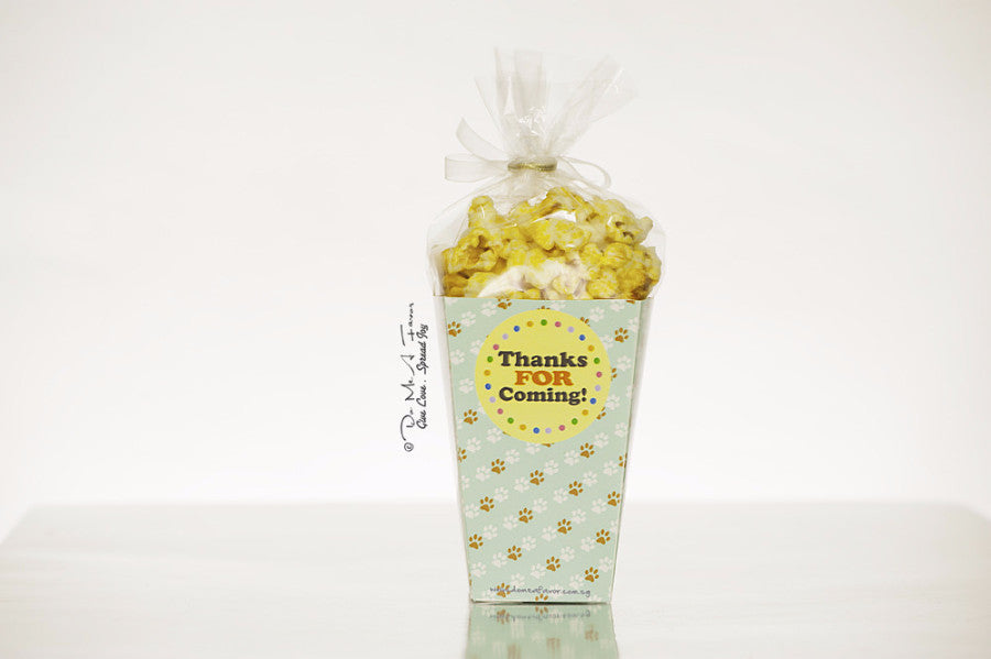 Pi the Puppy Popcorn Box