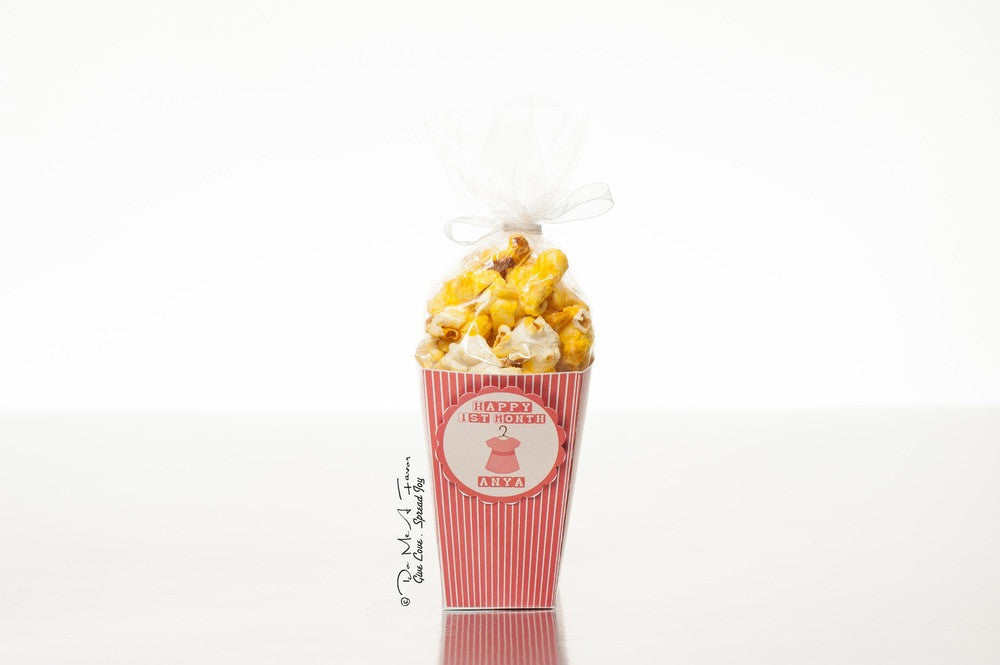 Cute Romper Popcorn Box