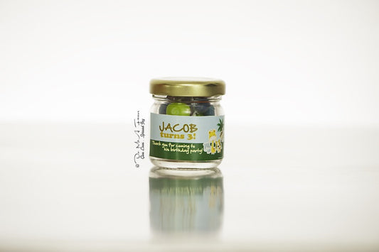 Safari Animal Friends Classic Jam Bottles