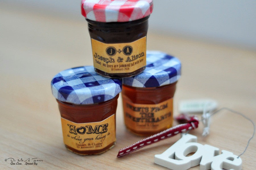 Vintage Love Notes Bonne Maman Jam/Honey