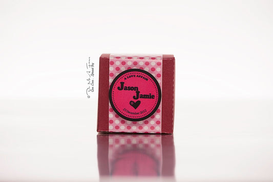 A Love Affair Favor Boxes