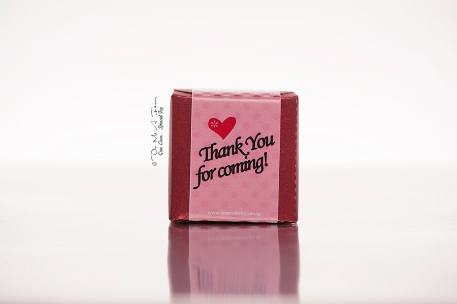 A Love Affair Favor Boxes