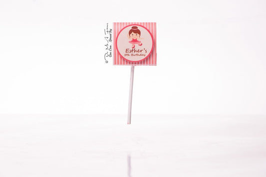 Adorable Ballerina Organic Lollipops