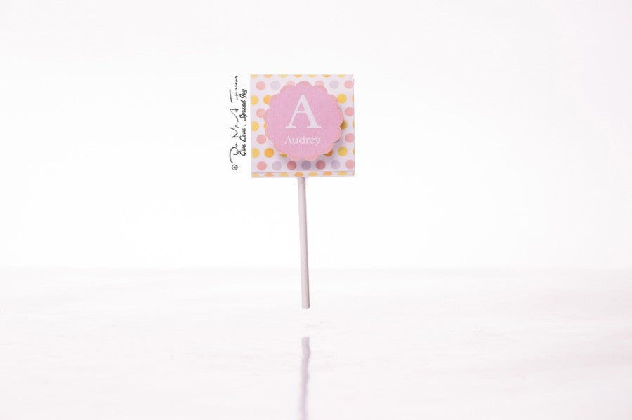 Cute As A Button Organic Lollipops