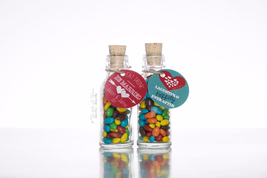 Eat Drink Be Married Potion Bottles