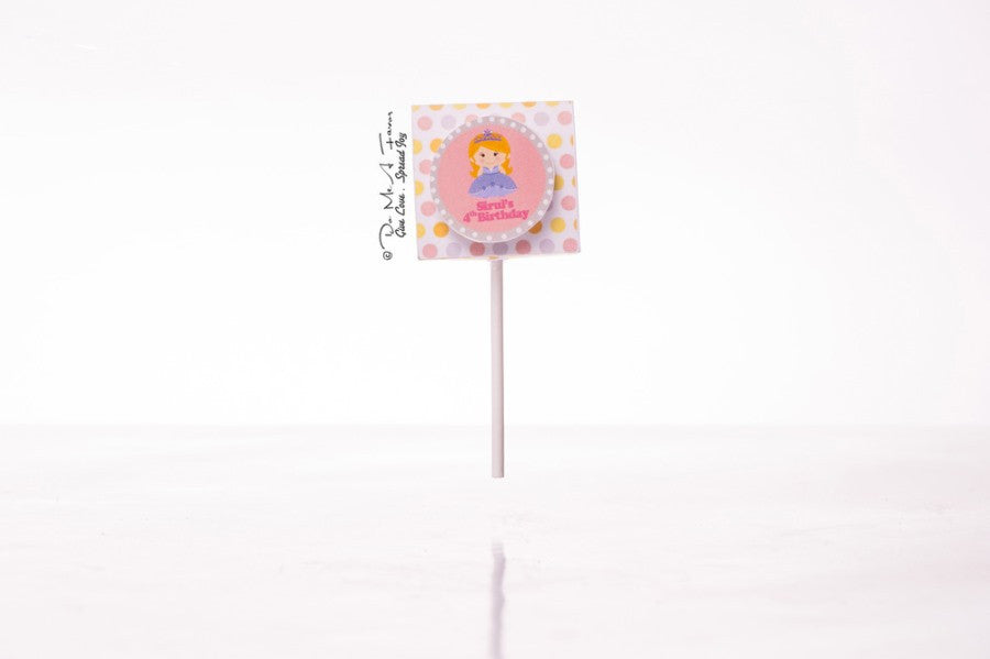 Enchanting Princess Organic Lollipops