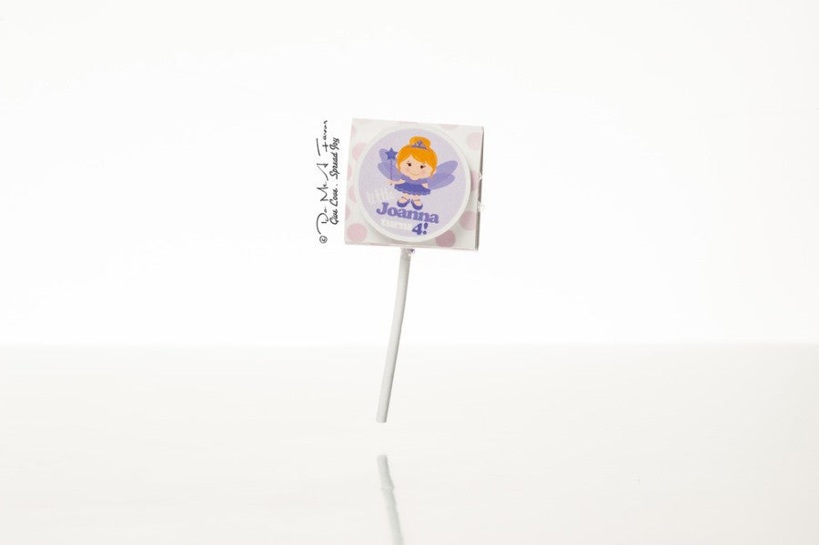 Fairy Princess Organic Lollipops