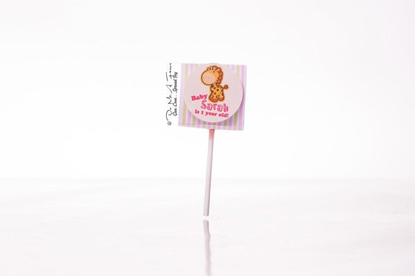 Oh Baby Girl Organic Lollipops