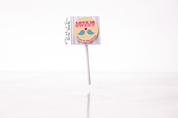 Lovebirds Organic Lollipops