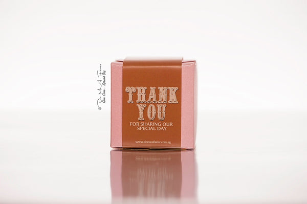 Made With Love Favor Boxes