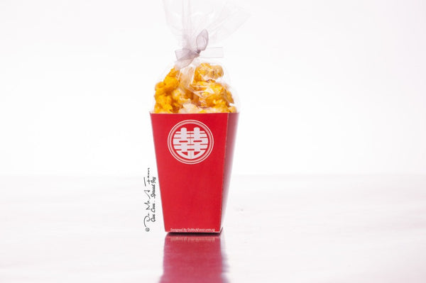 Oriental Couple Popcorn Box