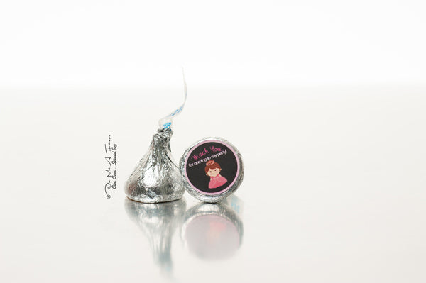 Little Kids Hershey's Kisses (Black Background)