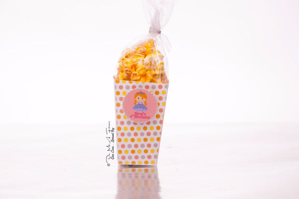 Enchanting Princess Popcorn Box