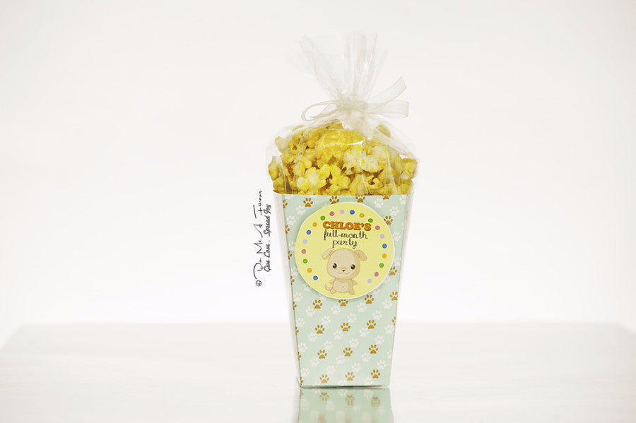 Pi the Puppy Popcorn Box