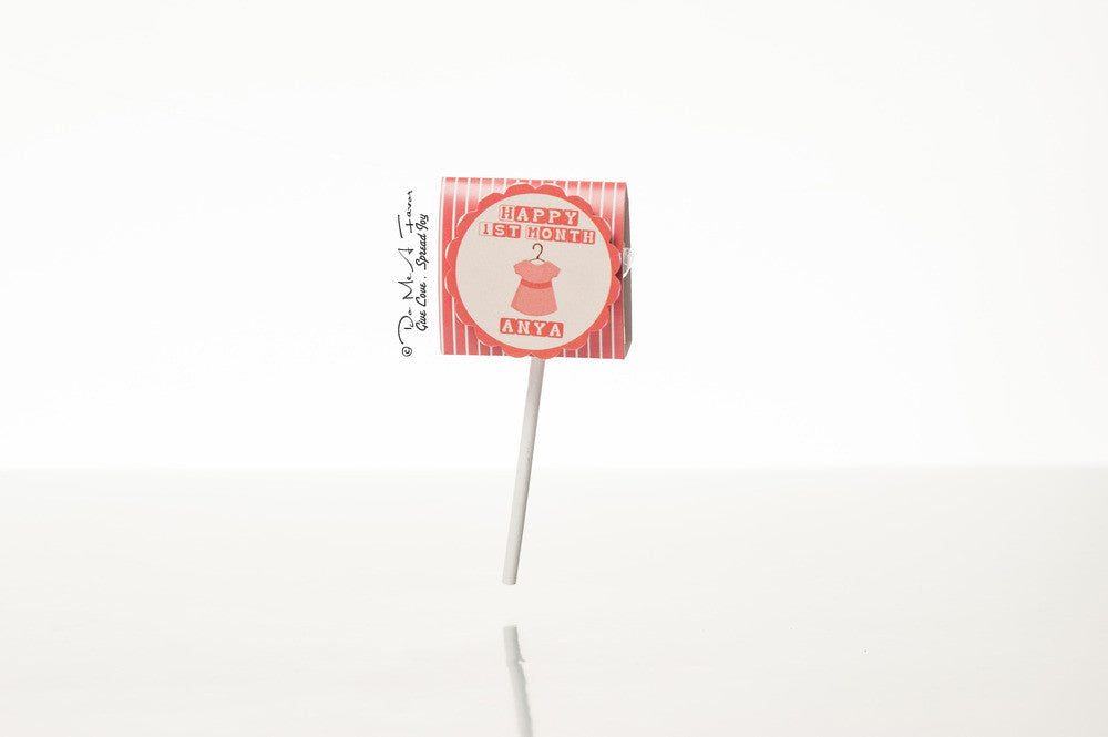 Cute Romper Organic Lollipops
