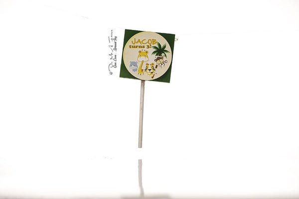 Safari Animal Friends Organic Lollipops