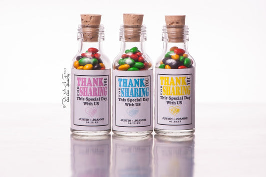 Sharing Our Special Day Potion Bottles