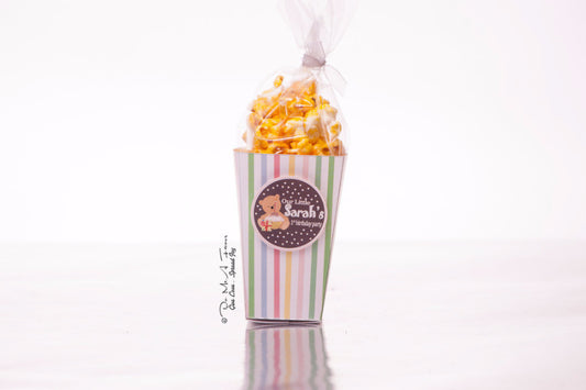 Cuddly Teddy Popcorn Box
